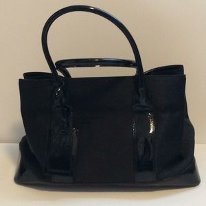 Tiffany & Co. Black Canvas Bag